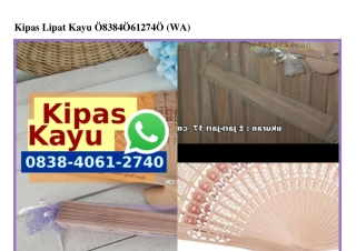 Kipas Lipat Kayu 0838•4061•2740[wa]