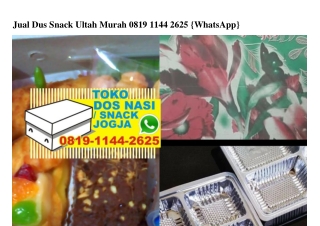 Jual Dus Snack Ultah Murah Ö819•1144•2625[wa]