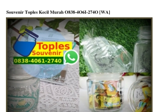 Souvenir Toples Kecil Murah 0838•406I•2740[wa]