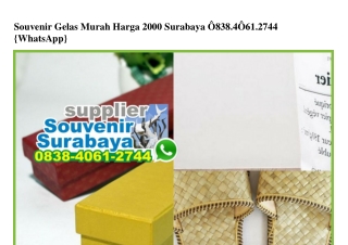 Souvenir Gelas Murah Harga 2000 Surabaya 0838_4061_2744[wa]