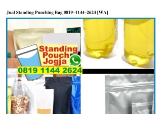 Jual Standing Punching Bag 08I9~II44~2624[wa]
