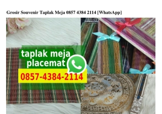 Grosir Souvenir Taplak Meja O857–4384–2114[wa]