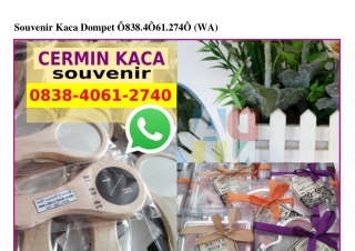 Souvenir Kaca Dompet 0838·406I·2740[wa]