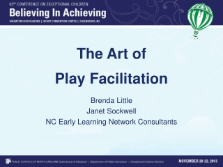 The Art of  Play Facilitation