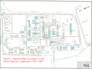 Tract E - Kagnew Map: Courtesy of Judy (Hord) Spencer, Dependent 1957-1960