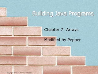 Building Java Programs