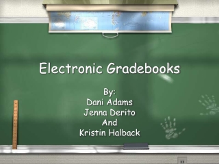 Electronic Gradebooks