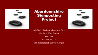 Aberdeenshire  Signposting  Project