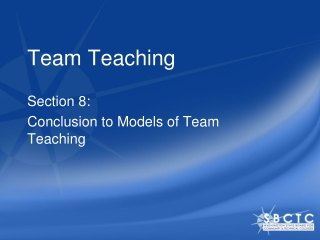 Team Teaching