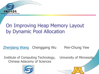 On Improving Heap Memory Layout by Dynamic Pool Allocation