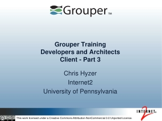 Grouper Training Developers and Architects  Client - Part 3