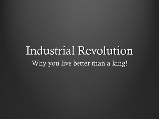 Industrial Revolution