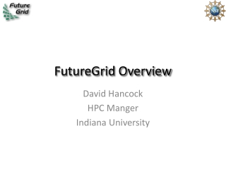 FutureGrid Overview