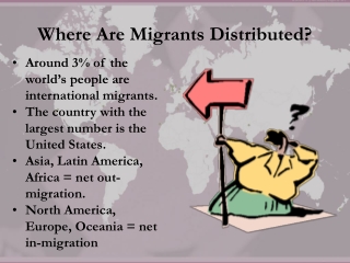 Where Are Migrants Distributed?