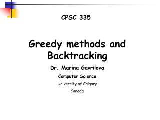 CPSC 335