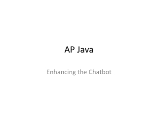 AP Java