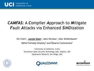 CAMFAS : A  C ompiler  A pproach to  M itigate  F ault  A ttacks via Enhanced  S IMDization