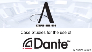 Case Studies for the use of