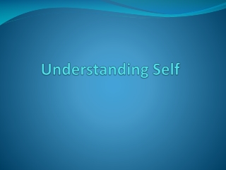 Understanding Self