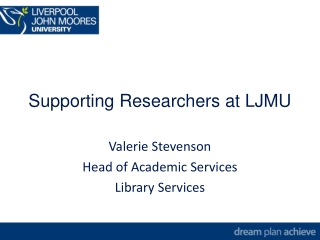 Supporting Researchers at LJMU