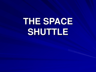 THE SPACE SHUTTLE