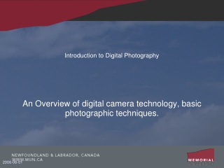 Introduction to Digital Photography