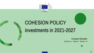 COHESION POLICY