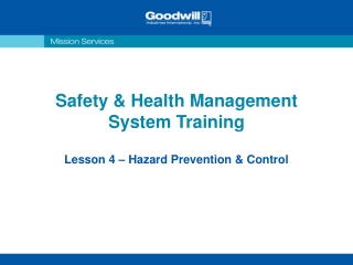 Safety &amp; Health Management System Training