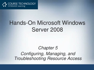 Hands-On Microsoft Windows Server 2008