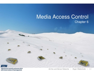 Media Access Control Chapter 6