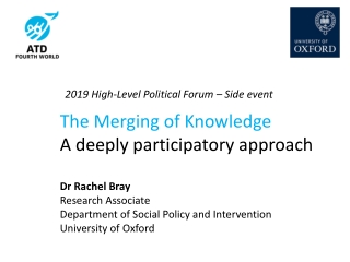 2019 High-Level Political Forum – Side event