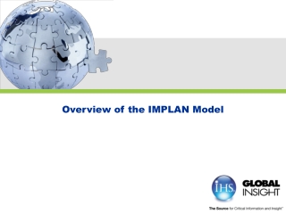 Overview of the IMPLAN Model