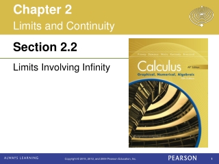 Limits Involving Infinity