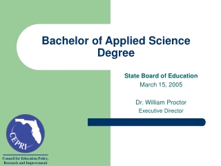 Bachelor of Applied Science Degree