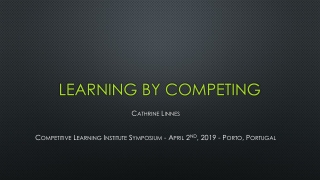 Learning by competing