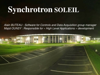 Synchrotron  SOLEIL