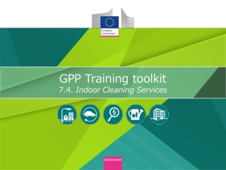 GPP Training toolkit 7.4.  Indoor Cleaning Services