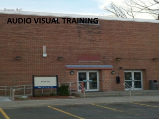 Audio Visual Training