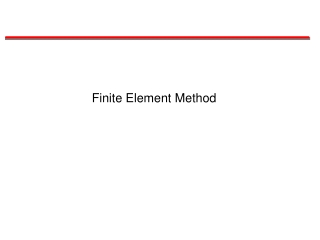 Finite Element Method