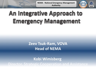 An Integrative Approach to Emergency  Management