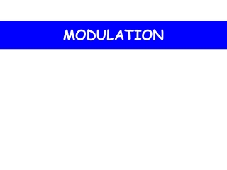 MODULATION