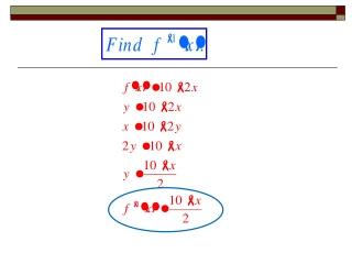 Polynomial Functions of Higher Degree