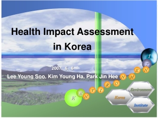 Health Impact Assessment in Korea