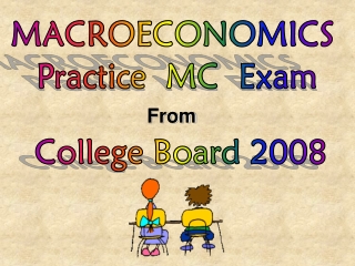 MACROECONOMICS  Practice  MC  Exam