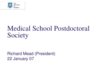 Medical School Postdoctoral Society