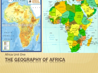 The Geography of Africa