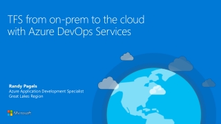 TFS from on-prem to the cloud with Azure DevOps Services