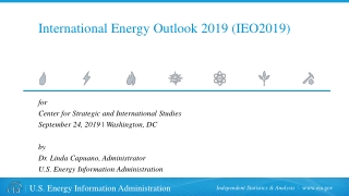 International Energy Outlook 2019 (IEO2019)