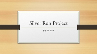 Silver Run Project