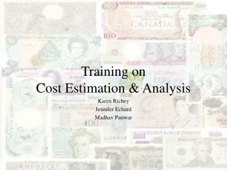 Training on  Cost Estimation &amp; Analysis